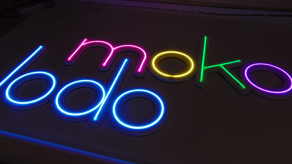 kolorowy neon MokoLodo