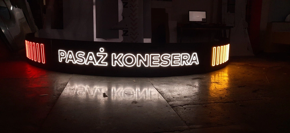 Neon Flex Pasaż konesera neony led warszawa